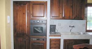 Cucina muratura 4 design esclusivo  in legno